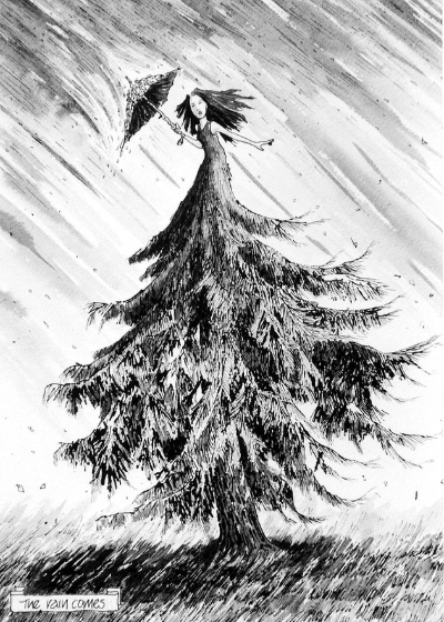 Number 25 The Rain Comes